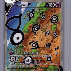 Unown V 177/195, Silver Tempest Pokemon card