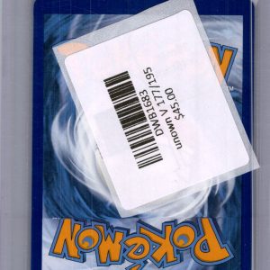 Unown V 177/195, Silver Tempest Pokemon card - alternate view