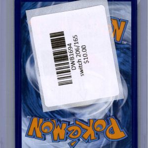 Switch 206/165, 151 Pokemon card - alternate view