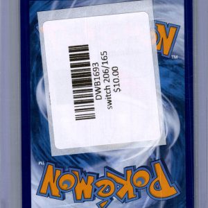 Switch 206/165, 151 Pokemon card - alternate view