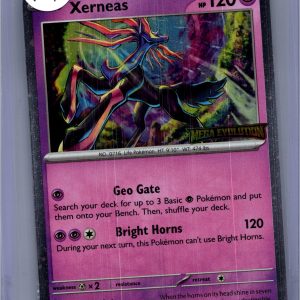 Xerneas 064/132 stamped, Promo Pokemon card