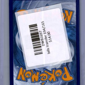 Bills Transfer 194/165, 151 Pokemon card - alternate view