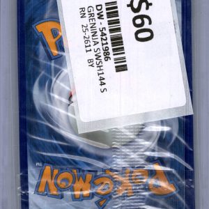 Greninja SWSH144, Promo Pokemon card - alternate view