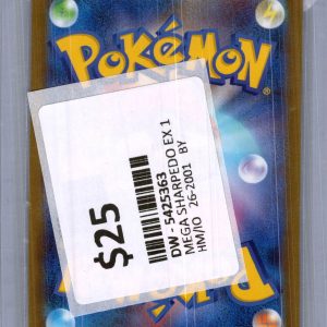 Mega Sharpedo EX 113/080 SAR, Japanese Singles Pokemon card - alternate view