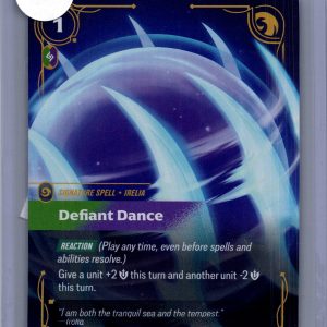 Defiant Dance 196/221, Riftbound Single Riftbound trading card