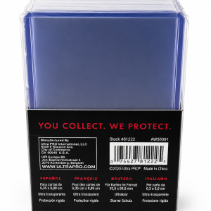 Ultra Pro: 3" X 4" Clear Toploader, Accessories Pokemon card - alternate view