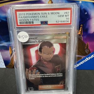 Giovanni Exile 67/68 PSA 10, Graded Cards Pokemon card