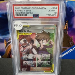 Red and Blue 234/236 PSA 10, Graded Cards Pokemon card