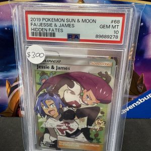jessie and james 68/68 psa 10 Pokemon card