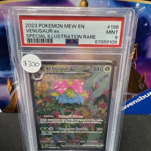 Venusaur 198/165 PSA 9, Graded Cards Pokemon card