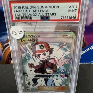 Reds Challenge 201 PSA 9, Graded Cards Pokemon card