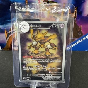Alakazam 009 Pokemon Center Promo, Promo Pokemon card
