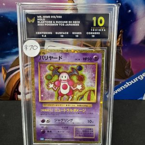 Mr mime 013/032 Prisitne 10, Graded Cards Pokemon card