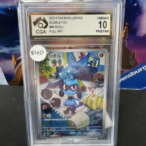 Riolu 086/078 AR CGA 10, Graded Cards Pokemon card