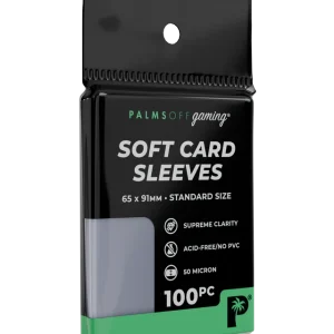 Palms off Gaming Soft Card Sleeves, Standard Size, 100pc, TCG Accessories Pokemon card
