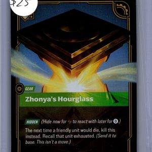 Zhonya Hourglass 077/298, Riftbound Singles Riftbound trading card