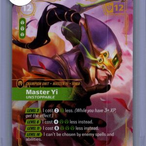 Master yi 059/219, Riftbound Singles Riftbound trading card