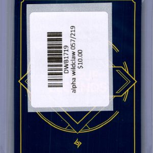 Alpha Wildclaw 057/219, Riftbound Singles Riftbound trading card - alternate view