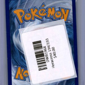 Heracross 194/193, Paldea Evolved Pokemon card - alternate view