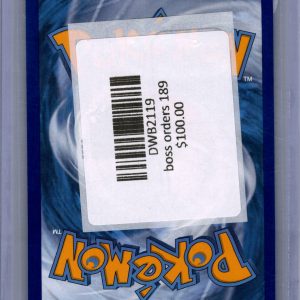 Boss's Orders 189/192, Rebel Clash Pokemon card - alternate view