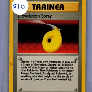 devolution spray 72/102 Pokemon card