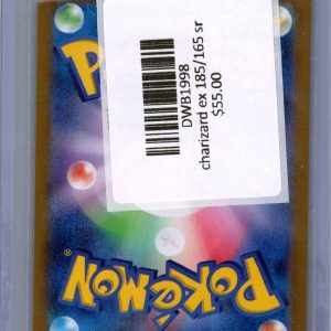 Charizard ex 185/165 sr, Japanese Singles Pokemon card - alternate view
