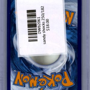 sandy shocks 250/182 Pokemon card - alternate view