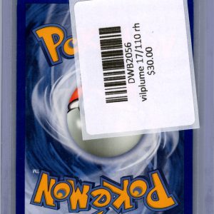 Vilplume 17/110, Vintage Singles Pokemon card - alternate view