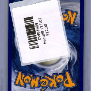 beedrill 17/102 Pokemon card - alternate view