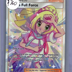 Lillies full forces 230/236, Cosmic Eclipse Pokemon card