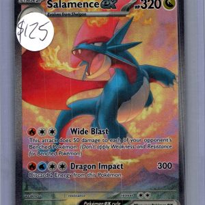 salamence ex 187/159 Pokemon card