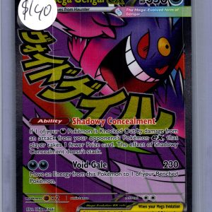 mega gengar ex 269/217 Pokemon card