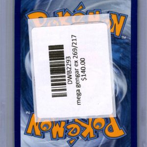 mega gengar ex 269/217 Pokemon card - alternate view