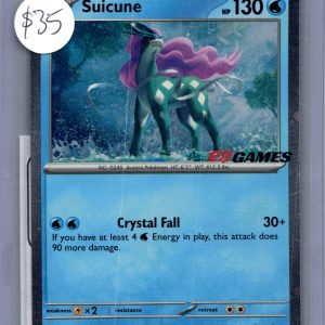 Suicune 026/094 eb games, Promo Pokemon card