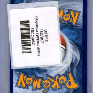 Team Rockets Mimikyu 238/217, Ascended Heroes Pokemon card - alternate view