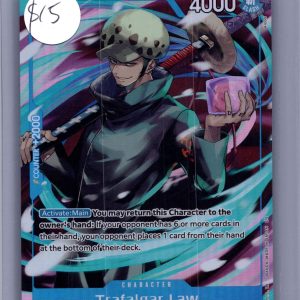 Trafalgar Law OP07-047, One Piece Singles One Piece trading card