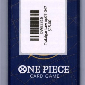 Trafalgar Law OP07-047, One Piece Singles One Piece trading card - alternate view