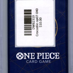 Crocodile op07-040, One Piece Singles One Piece trading card - alternate view