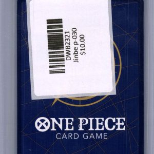 Jinbe p-030, One Piece Singles One Piece trading card - alternate view