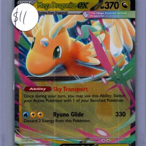mega dragonite ex 152/217 Pokemon card