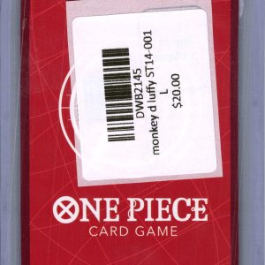 Monkey D Luffy ST14-001 L, One Piece Singles One Piece trading card - alternate view