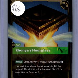 Zhonyas Hourglass 077/298, Riftbound Singles Riftbound trading card