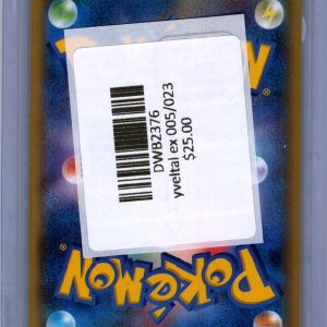 Yveltal ex 005/023, Japanese Singles Pokemon card - alternate view