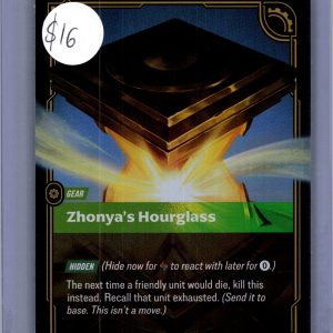 Zhonyas Hourglass 077/298, Riftbound Singles Riftbound trading card