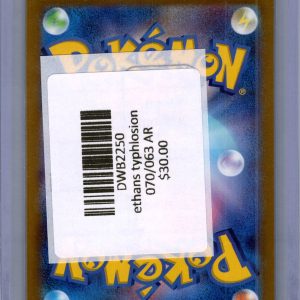 Ethans Typhlosion 070/063 AR, Japanese Singles Pokemon card - alternate view