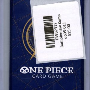 Batholomew Kuma OP05-011, One Piece Singles One Piece trading card - alternate view