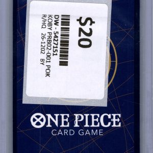Koby PRB02-001, One Piece Singles One Piece trading card - alternate view