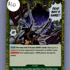 Demon Aura Nine Sword Style OP12-037, One Piece Singles One Piece trading card