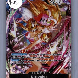 Kujyaku EB03-041 alt art, One Piece Singles One Piece trading card