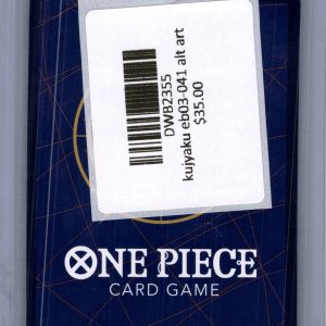 Kujyaku EB03-041 alt art, One Piece Singles One Piece trading card - alternate view